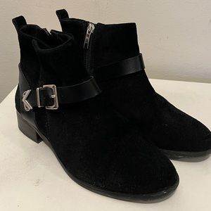Essex Lane Black ankle boots